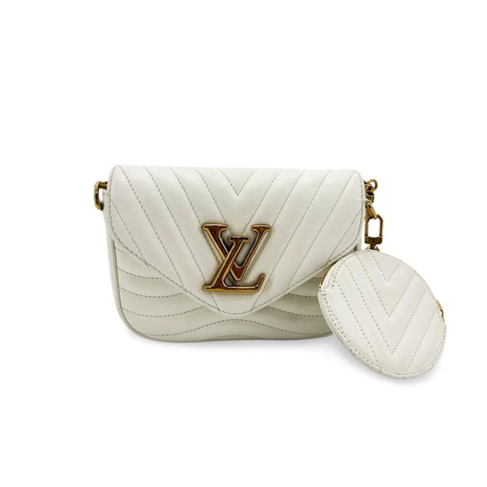 Louis Vuitton New Wave Multi Pochette Snow White